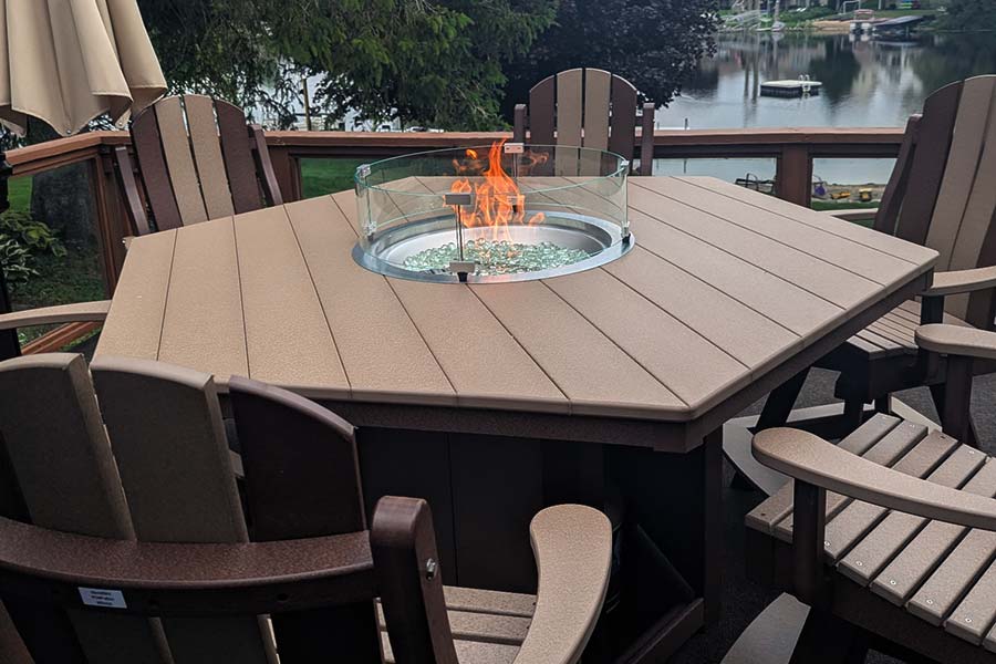 hexagon-fire-table